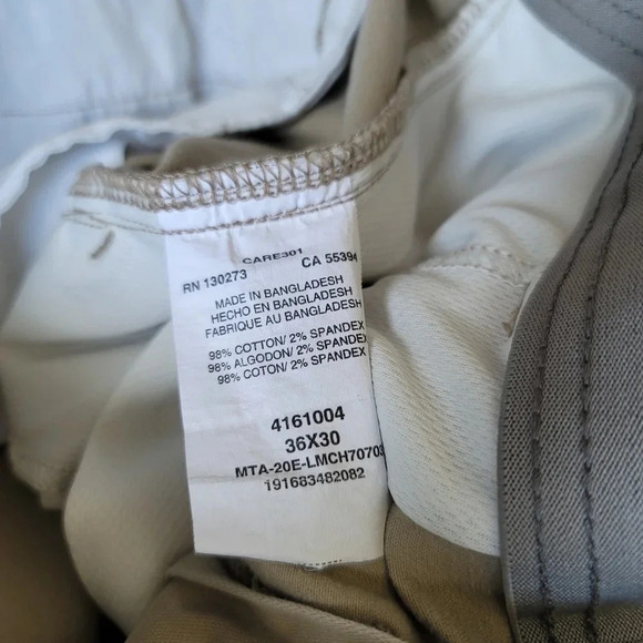 Lee Mens Performance Series Comfort Regular Straight Pant Original Khaki 36 x 30 - Picture 6 of 12